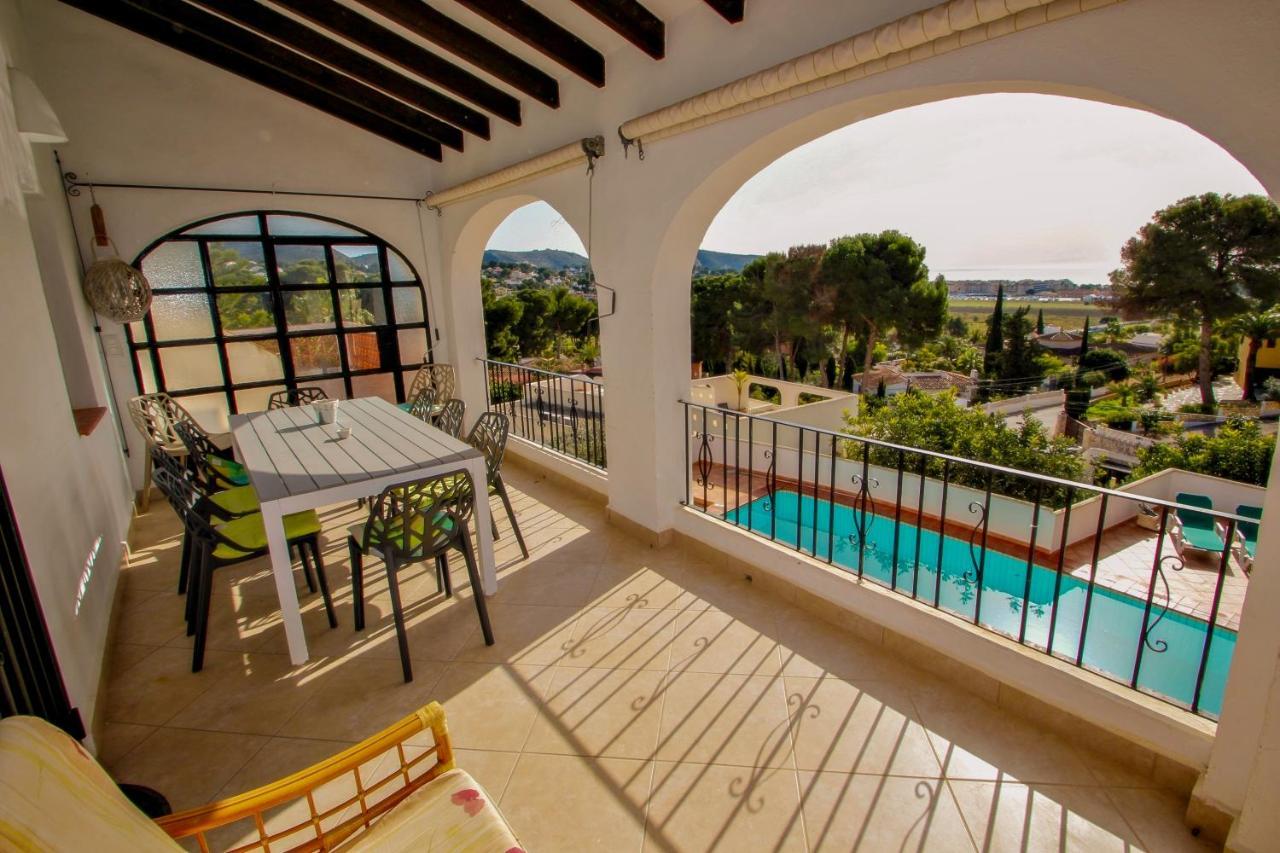 Dos Chicas - Sea View Villa With Private Pool In Moraira Teulada Exterior foto