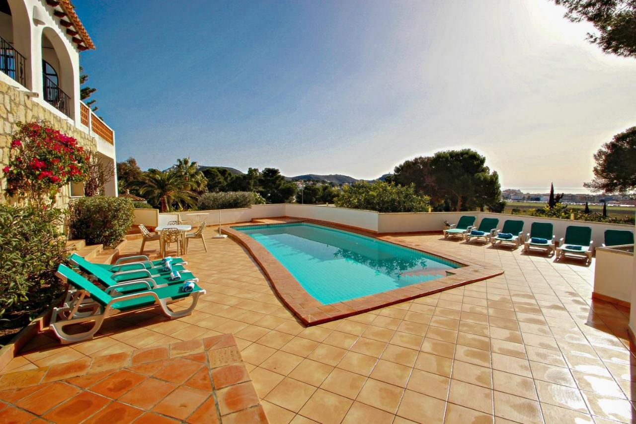 Dos Chicas - Sea View Villa With Private Pool In Moraira Teulada Exterior foto